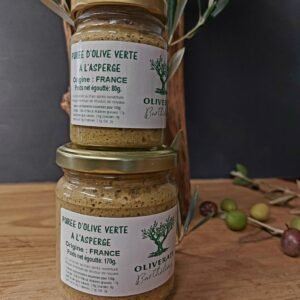 Purée d'Olive Verte à l'Asperge 80g & 170g