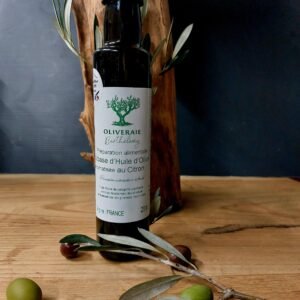 Huile d'Olive Aromatisée au Citron 25cl