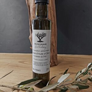 Huile d'Olive Aromatisée à l'Ail 25cl
